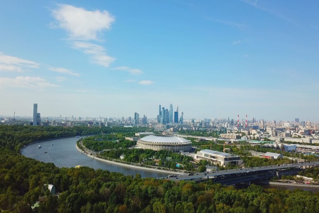 Стадион «Лужники» рядом с ЖК «Садовые кварталы»